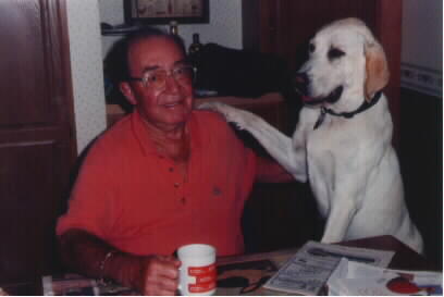 Grampa and me